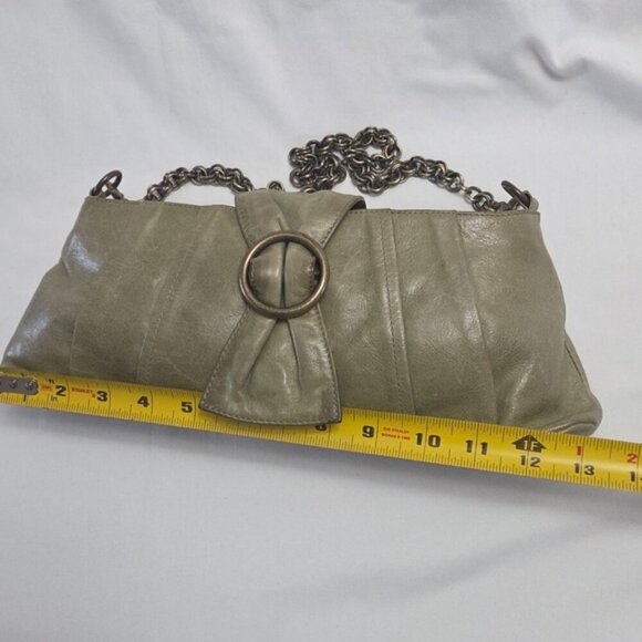 Pochette Mini Bag Green Leather - Picture 8 of 14